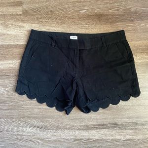 Black J.Crew linen Shorts